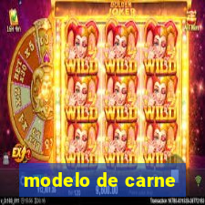 modelo de carne